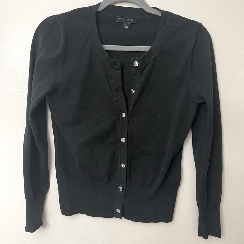 Banana Republic Black Cardigan